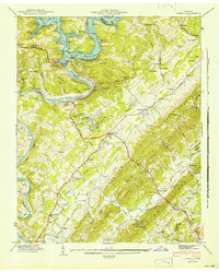 Norris 1941 topographic map preview