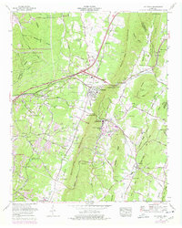 Ooltewah 1964 topographic map thumbnail