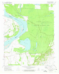 Open Lake 1972 topographic map thumbnail