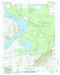 Open Lake 1972 topographic map thumbnail