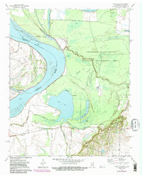 Open Lake 1972 topographic map thumbnail