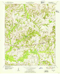Osage 1950 topographic map thumbnail