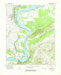 Osceola 1963 topographic map thumbnail