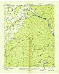 Oswald Bald 1935 topographic map thumbnail