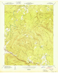 Ozone 1949 topographic map thumbnail