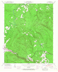 Ozone 1949 topographic map preview