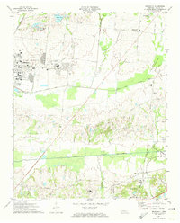 Brunswick 1971 topographic map thumbnail