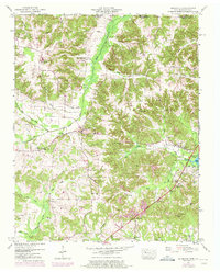 Buchanan 1950 topographic map preview