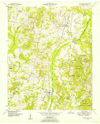 Buena Vista 1950 topographic map thumbnail