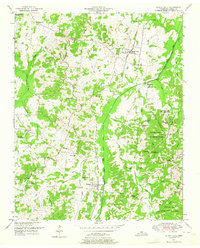 Buena Vista 1950 topographic map thumbnail