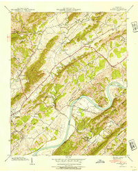 Burem 1939 topographic map thumbnail