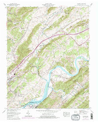 Burem 1961 topographic map thumbnail