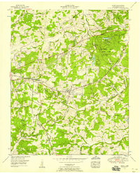 Burns 1953 topographic map thumbnail