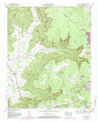 Burrow Cove 1947 topographic map thumbnail
