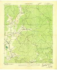 Burrow Cove 1936 topographic map thumbnail