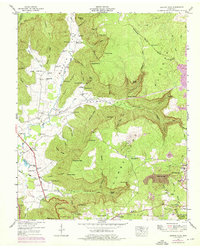 Burrow Cove 1947 topographic map thumbnail