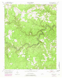 Burrville 1954 topographic map thumbnail