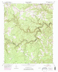 Burrville 1954 topographic map thumbnail