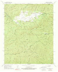 Cades Cove 1964 topographic map thumbnail