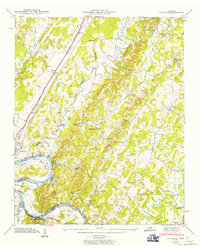 Calhoun 1943 topographic map thumbnail