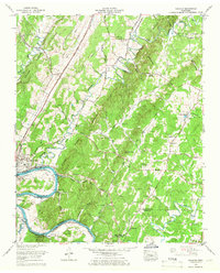 Calhoun 1964 topographic map thumbnail