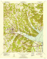 Camden 1950 topographic map thumbnail