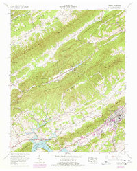 Camelot 1961 topographic map thumbnail