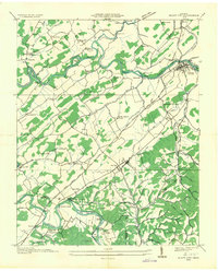 Bluff City 1935 topographic map thumbnail