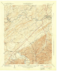Bluff City 1940 topographic map thumbnail
