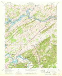 Bluff City 1959 topographic map thumbnail
