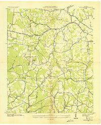 Bodenham 1936 topographic map thumbnail