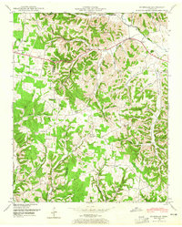 Bodenham 1948 topographic map thumbnail
