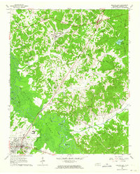 Bolivar East 1961 topographic map thumbnail