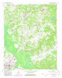 Bolivar East 1961 topographic map thumbnail