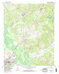 Bolivar East 1961 topographic map thumbnail