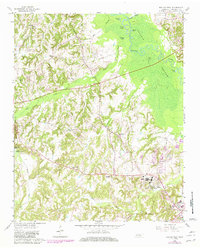 Bolivar West 1961 topographic map thumbnail