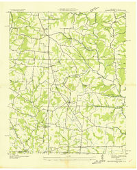 Bonnertown 1936 topographic map thumbnail
