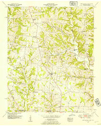 Bonnertown 1950 topographic map thumbnail