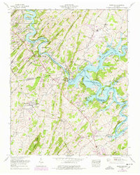 Boone Dam 1959 topographic map thumbnail