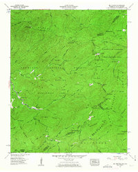 Big Junction 1957 topographic map thumbnail