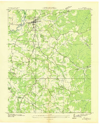 Big Sandy 1936 topographic map thumbnail