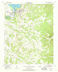 Big Sandy 1950 topographic map thumbnail
