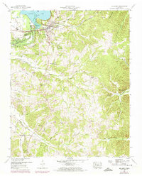 Big Sandy 1950 topographic map thumbnail