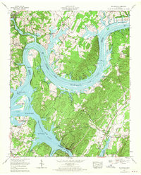 Big Spring 1967 topographic map thumbnail