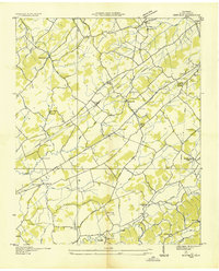 Binfield 1935 topographic map preview