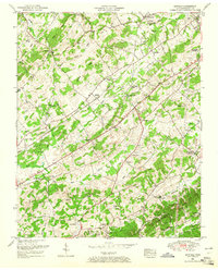 Binfield 1952 topographic map thumbnail