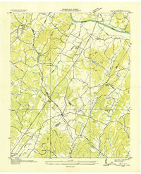 Birchwood 1935 topographic map thumbnail