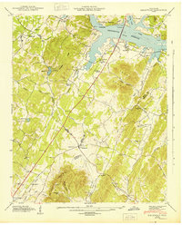 Birchwood 1943 topographic map thumbnail