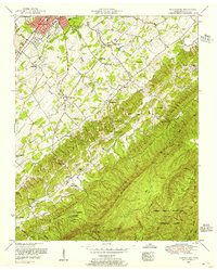 Blockhouse 1953 topographic map thumbnail