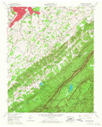 Blockhouse 1966 topographic map thumbnail